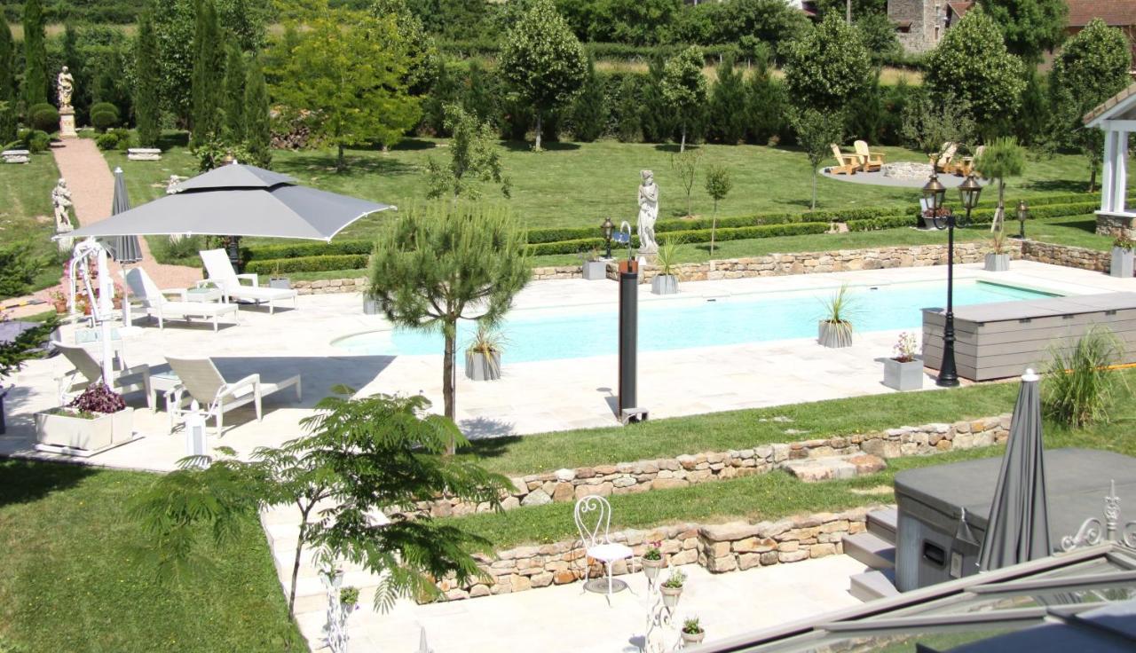 Manoir Montdidier Burgundy Bed and Breakfast Tramayes Eksteriør billede